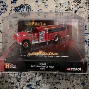 Corgi die cast fire truck